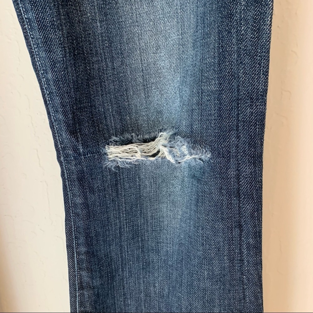 ERNEST SEWN Vintage Low-Rise Boot Cut Jeans Hefner 434 Size 29 - Picture 6 of 11